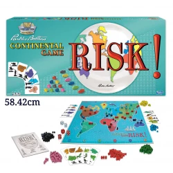 Risk 1959 – Classic Reproduction Board Game– Original Artwork & Components – World Domination Strategy Game – Ages 8+, 2–6 Players
