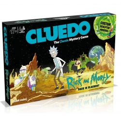 Rick and Morty Cluedo Mystery Board Game for Adults and Teens, 2-6 Players, Ages 17+, Solve Who Stole the Plans!