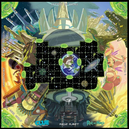 Rick and Morty Cluedo Mystery Board Game for Adults and Teens, 2-6 Players, Ages 17+, Solve Who Stole the Plans! - Rs Toys - Image 4
