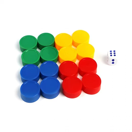 Ludo Game – Floor Mat 130 × 95 cm – For Kids Ages 3+ – 2 to 4 Players - Rs Toys - Image 3
