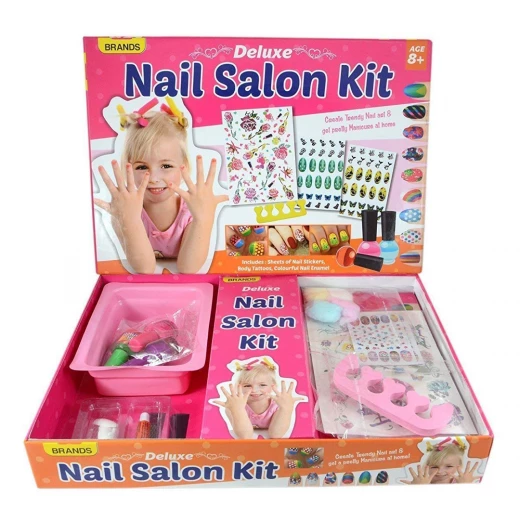 Deluxe Nail Salon Kit for Girls Ages 8+ – Pretend Play Nail Art Set - Rs Toys - Image 5