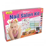 Deluxe Nail Salon Kit for Girls Ages 8+ – Pretend Play Nail Art Set - Rs Toys