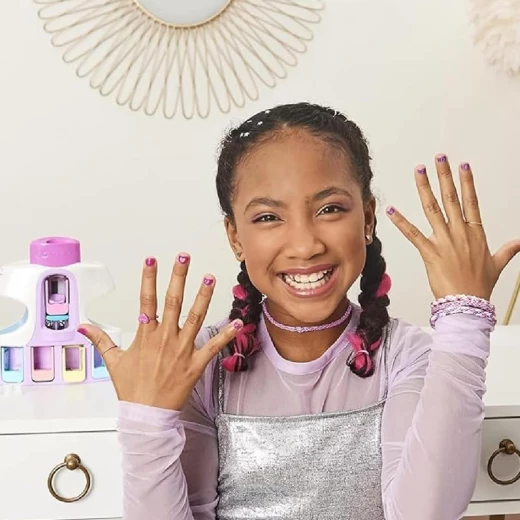 Deluxe Nail Salon Kit for Girls Ages 8+ – Pretend Play Nail Art Set - Rs Toys - Image 3