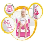 Portable 3-in-1 Kids Potty Training Seat with Non-Slip Step Ladder – Safe & Comfortable Toilet Seat for Toddlers and Babies, Foldable & Easy to Store, Suitable for Boys and Girls - Rs Toys