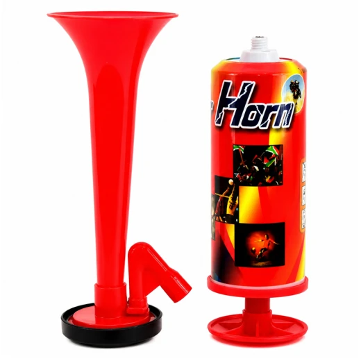 Handheld Air Horn Pump Trumpet, Manual Cheer Horn with Loud Twin-Tone Sound for Parties, Celebrations, Graduation Events & Sporting Activities Handheld Air Horn Pump Trumpet, Manual Cheer Horn with Loud Twin-Tone Sound for Parties, Celebrations, Graduation Events & Sporting Activities