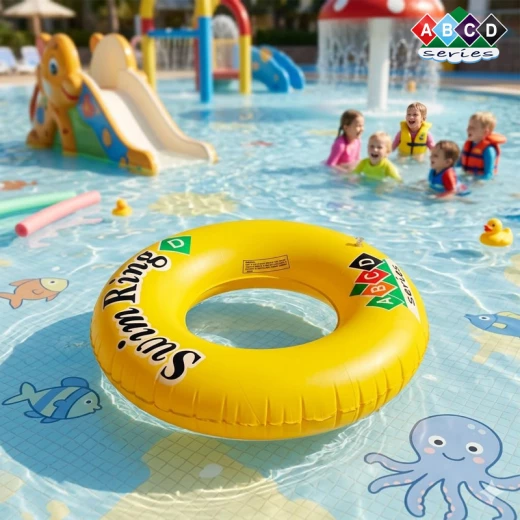 ABCD Classic Swimming Tube 50 cm 25 kg overload for age 2-3 years - Random Color - Rs Toys - Image 3
