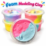 Foam Modeling Clay for Kids – Soft Air-Dry Craft Clay, 125 g, Random Color 1 Container - Rs Toys