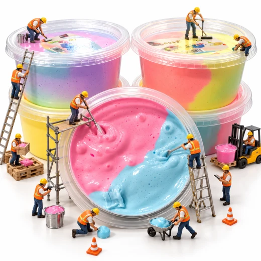 Foam Modeling Clay for Kids – Soft Air-Dry Craft Clay, 125 g, Random Color 1 Container - Rs Toys - Image 8