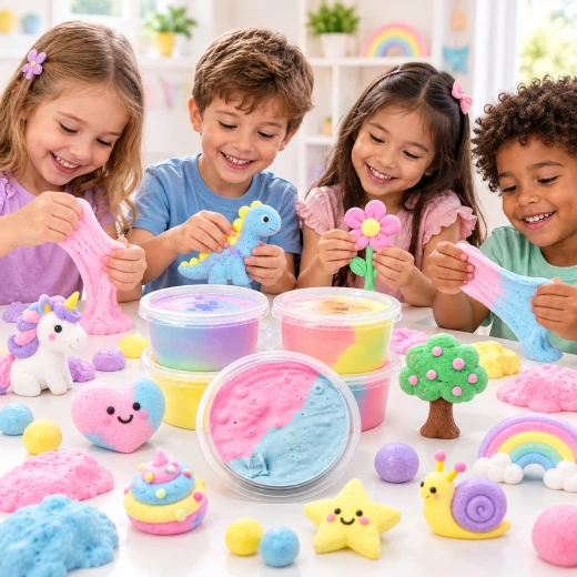 Foam Modeling Clay for Kids – Soft Air-Dry Craft Clay, 125 g, Random Color 1 Container - Rs Toys - Image 9