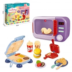 Modeling Dough Set with Kitchen Tools, Light-Up Microwave, and 6 Colors – For Kids Ages 3+
