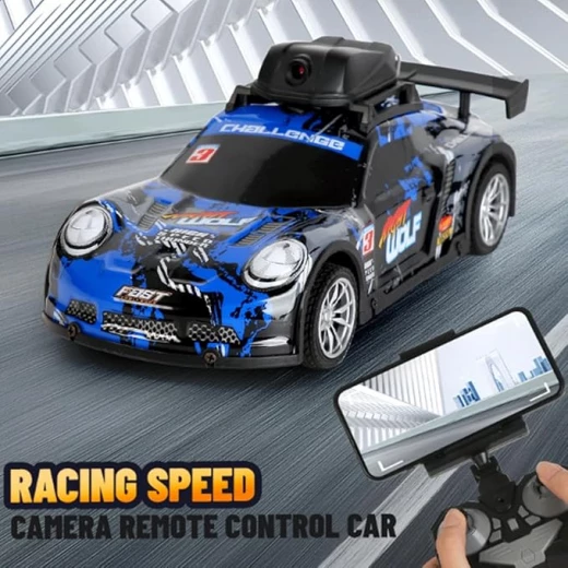 RC Drift Car with HD Camera & LED Light, 2.4GHz 4-Channel APP-Controlled Racing Car for Kids Ages 6+ - Rs Toys - Image 8