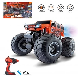 Remote Control 2.4G Monster 4x4 Off-Road Truck with Light & Spray Effects – Fun RC Vehicle for Kids Age 3+