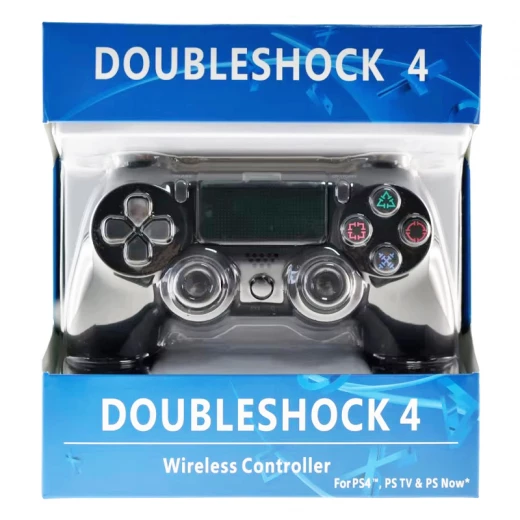 PS4 High Quality PlayStation 4 Wireless Controller Gamepad Doubleshock - Black (RS) - Rs Toys - Image 5
