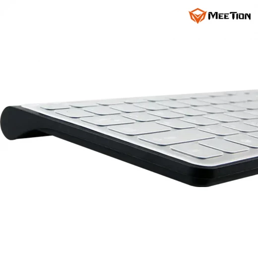 Meetion Wired USB Mini Keyboard  Ultra-thin and lightweight design Black - Arabic , English Layout Language (K400-RS) - Meetion - Image 4
