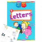 Erasable white book learning letters of animals with drawing animals shape size 33.5 x 24 cm 10 Pages (1709-RS) - Rs Toys