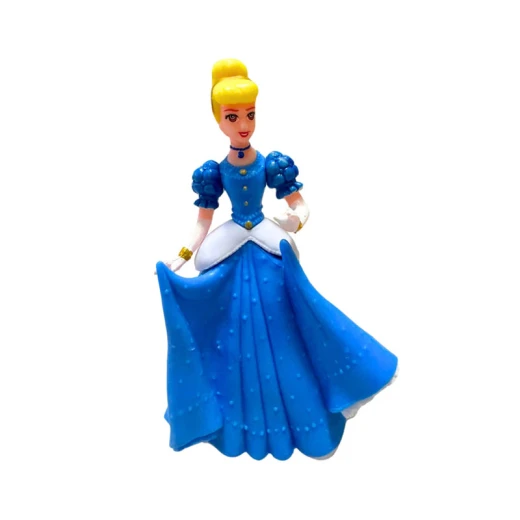 Disney Princess Doll Set for Kids, 5-Piece Collection with Cinderella, Snow White, Aurora, Ariel & Belle, Colorful Princess Figures Made of High-Quality Hard Plastic, Ages 3+ - Rs Toys - Image 5