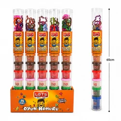 Lets’ Play Dough – Premium Turkish Quality Kids Play Dough Set – 8 Color Dough Containers with 8 Shape Cutters – Ages 3+