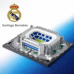 Santiago Bernabéu Football Stadium Building Model – 2727 Pieces | Real Madrid Stadium Replica | Educational Building Toy for Kids & Adults | Suitable for Ages 6+ - Rs Toys
