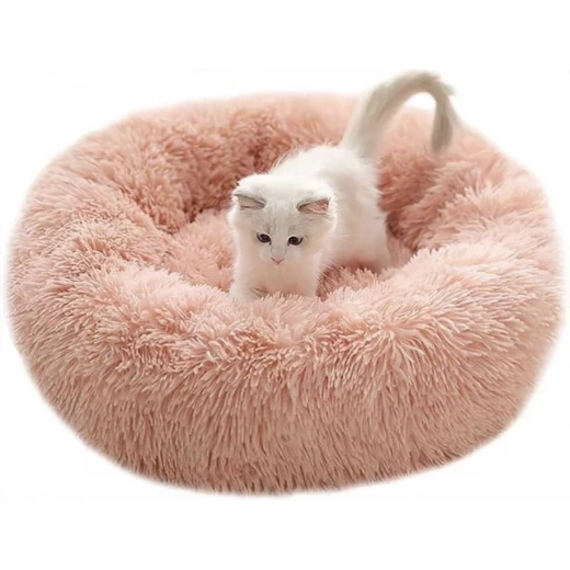 Cat Beds for Indoor Cats or Dog, Washable-Round Pet Bed for Puppy and Kitten with Slip-Resistant Bottom XL Cat Beds for Indoor Cats or Dog, Washable-Round Pet Bed for Puppy and Kitten with Slip-Resistant Bottom XL
