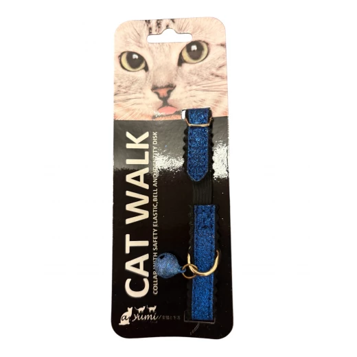 طوق قطط أنيق مع جرس من بيتس – Cat Walk طوق قطط أنيق مع جرس من بيتس – Cat Walk