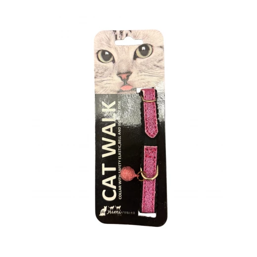 طوق قطط أنيق مع جرس من بيتس – Cat Walk طوق قطط أنيق مع جرس من بيتس – Cat Walk