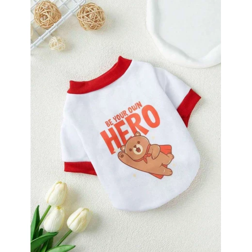 pets "Be Your Own Hero" Pet T-Shirt pets "Be Your Own Hero" Pet T-Shirt