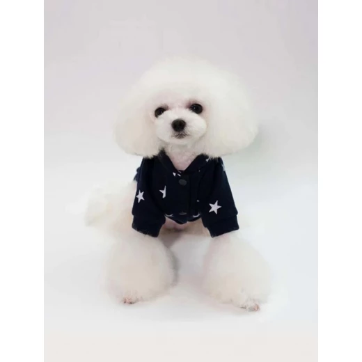 سترة كلاب بنمط النجوم من بيتس مقاس كبير سترة كلاب بنمط النجوم من بيتس مقاس كبير