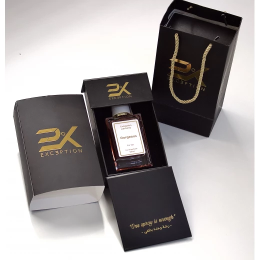 عطر إكسبشن جورجيوس للنساء 100 مل يدوم طويلاً مجموعة هدايا عطرية زهرية مسكية - إكسبشِن - Image 3