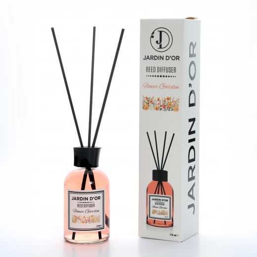 JARDIN D’OR Flower garden 110 ml Air freshner homes and offices JARDIN D’OR Flower garden 110 ml Air freshner homes and offices