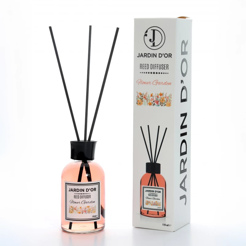 JARDIN D’OR Flower garden 110 ml Air freshner homes and offices - JARDIN D’OR