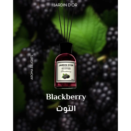JARDIN D’OR BlackBerry 110 ml Air freshner homes and offices - JARDIN D’OR - Image 2