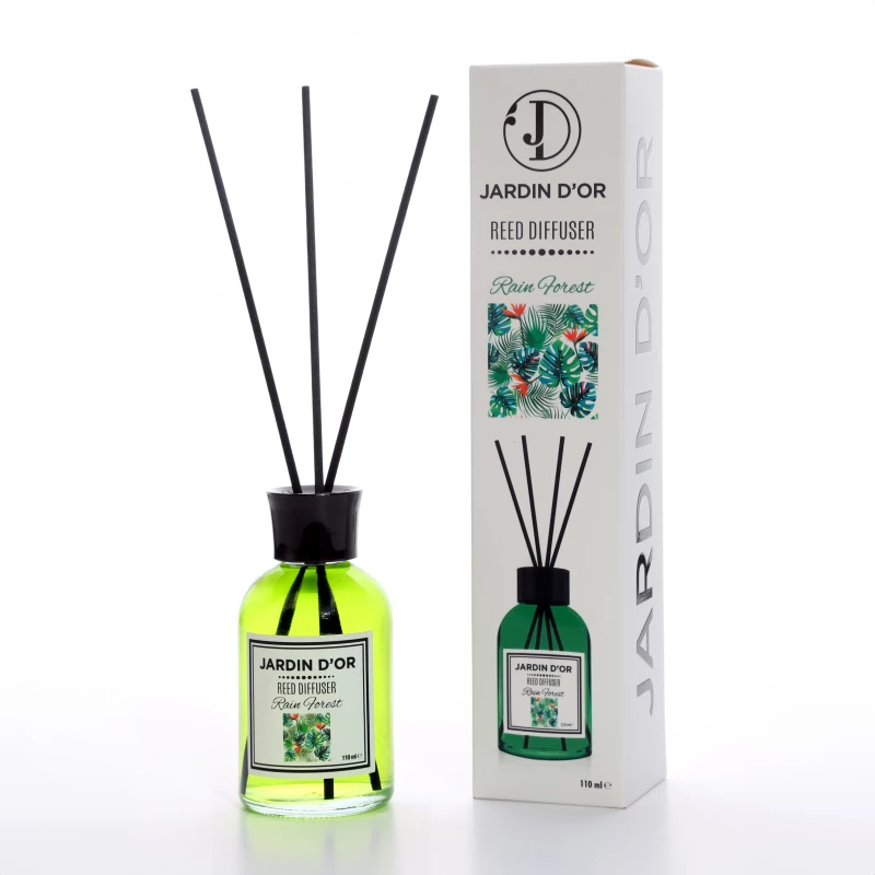 JARDIN D’OR Rain Forest (Tropical) 110 ml Air freshner homes and offices - JARDIN D’OR