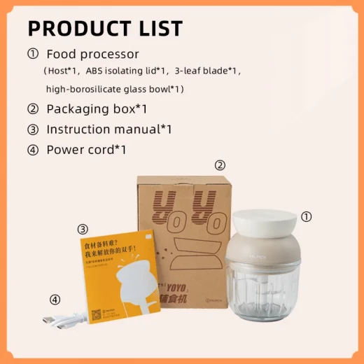 Manzil Mini Rechargeable Glass Blender – 300ml Portable Mixer (Beige color) - Manzil - Image 5
