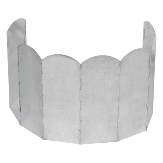  Iron Wind Shield, 50 cm, 8 Panels, Foldable, Wind-Resistant, Heat-Resistant up to 660 ℃ - Atad - Image 5