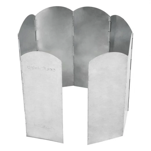 Iron Wind Shield, 50 cm, 8 Panels, Foldable, Wind-Resistant, Heat-Resistant up to 660 ℃ Iron Wind Shield, 50 cm, 8 Panels, Foldable, Wind-Resistant, Heat-Resistant up to 660 ℃