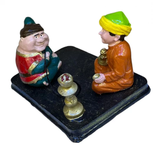 تمثال شخصية فانانيس ديكور رمضان كريم من مادة البولي ريزن رجل سمين يشرب شيشة (16 × 17 سم) تمثال شخصية فانانيس ديكور رمضان كريم من مادة البولي ريزن رجل سمين يشرب شيشة (16 × 17 سم)