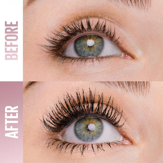 ماسكارا       – لون   – ماسكارا تطويل بتقنية  – ثبات 24 ساعة مع زبدة الشيا وزيت الخروع - Maybelline - Image 3