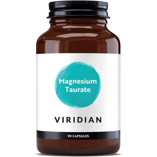 Viridian Magnesium Taurate 90 Capsules – High Absorption Magnesium Supplement for Energy, Muscle & Nervous System Support – Vegan Friendly Viridian Magnesium Taurate 90 Capsules – High Absorption Magnesium Supplement for Energy, Muscle & Nervous System Support – Vegan Friendly