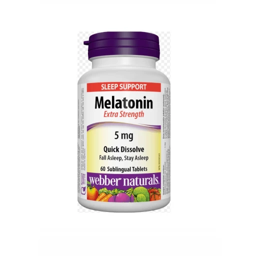 Webber Naturals Melatonin 5 mg, Sleep Support Supplement, Fast-Dissolve Sublingual Tablets, Fall Asleep Faster & Improve Sleep Quality, Non-GMO & Vegetarian Webber Naturals Melatonin 5 mg, Sleep Support Supplement, Fast-Dissolve Sublingual Tablets, Fall Asleep Faster & Improve Sleep Quality, Non-GMO & Vegetarian
