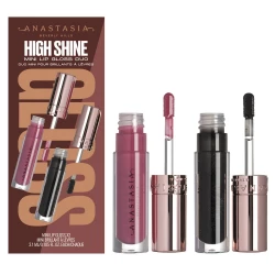Anastasia Beverly Hills Mini Lip Gloss Duo – High Pigment Scented Lip Lacquer Set for Shimmering, Volumized & Luminous Lips (Pulse/Phantom)