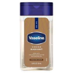 Vaseline Cocoa Radiant Replenishing Oil Gel – Travel Size – 50ml – Cocoa Butter Body Oil Gel for Moisturizing, Nourishing & Smoothing Dry Skin