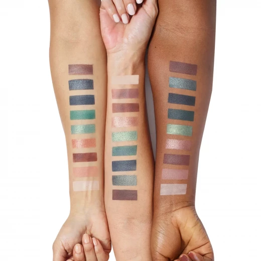 FARMASi Oasis Collection Lost Lagoon Eyeshadow Palette – 8.1 g / 0.29 oz – 9 Highly Pigmented Green, Teal, and Neutral Shades – Matte and Shimmer Finishes, Long-Lasting, Blendable Eye Makeup - Farmasi - Image 3