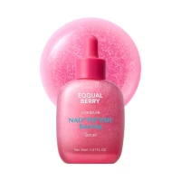 EQQUALBERRY NAD+ Peptide Boosting Smoothie Serum – Anti-Aging Korean Skin Care with 5 Ceramides & Vegan Collagen, Hydrating Antioxidant Serum for Firmness, Wrinkles & Radiant Glow