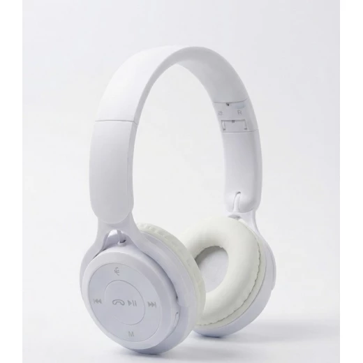 YO8 Stylish Wireless On-Ear Headphones with Built-In Microphone, Comfortable Cushioned Ear Pads, High-Quality Sound, Lightweight, White YO8 Stylish Wireless On-Ear Headphones with Built-In Microphone, Comfortable Cushioned Ear Pads, High-Quality Sound, Lightweight, White