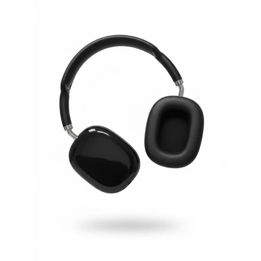 Wireless Over-Ear Headphones with Premium Stereo Sound, Noise Isolation, Soft Cushions & Adjustable Headband Black Wireless Over-Ear Headphones with Premium Stereo Sound, Noise Isolation, Soft Cushions & Adjustable Headband Black