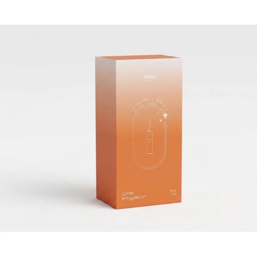 Portable Oral Irrigator Water Flosser orange - Maya - Image 3