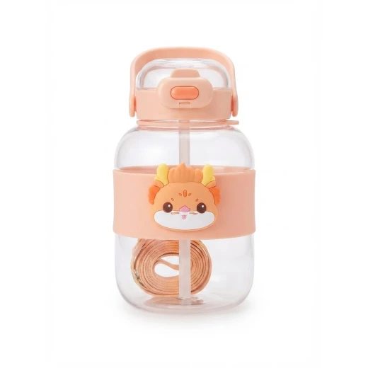Cute Pink Dinosaur Kids Water Bottle 1200ml Large Capacity Plastic Drinkware with Straw and Adjustable Shoulder Strap Leak-Proof Ideal for School Sports Outdoor Activities Daily Use 1 Pack Cute Pink Dinosaur Kids Water Bottle 1200ml Large Capacity Plastic Drinkware with Straw and Adjustable Shoulder Strap Leak-Proof Ideal for School Sports Outdoor Activities Daily Use 1 Pack