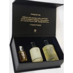 مجموعة هدايا عطر بيور سيرينيتي للنساء من ليلك، عطر وبخاخ شعر ومسك للجسم برائحة رومانسية - Lilac fragrance