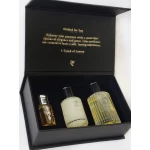 مجموعة هدايا عطر ليلاك فراجرانس إنتشنتي للنساء مع عطر، ميست للشعر ومسك للجسم، 50 مل 30 مل 12 مل - Lilac fragrance