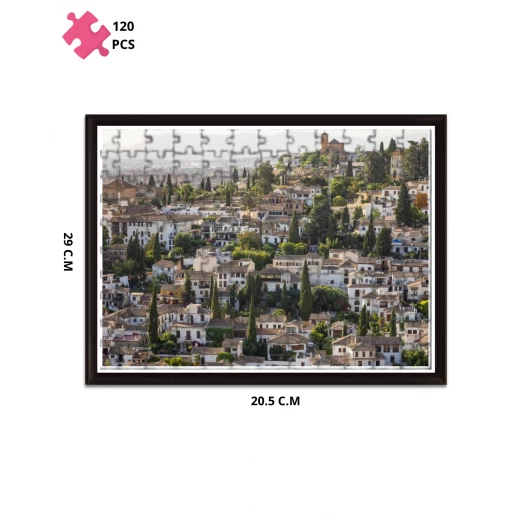 حي البياسين / البيازين - الأندلس أحجية مكونة من 120 قطعة، بقياس 20.5 سم × 29 سم حي البياسين / البيازين - الأندلس أحجية مكونة من 120 قطعة، بقياس 20.5 سم × 29 سم